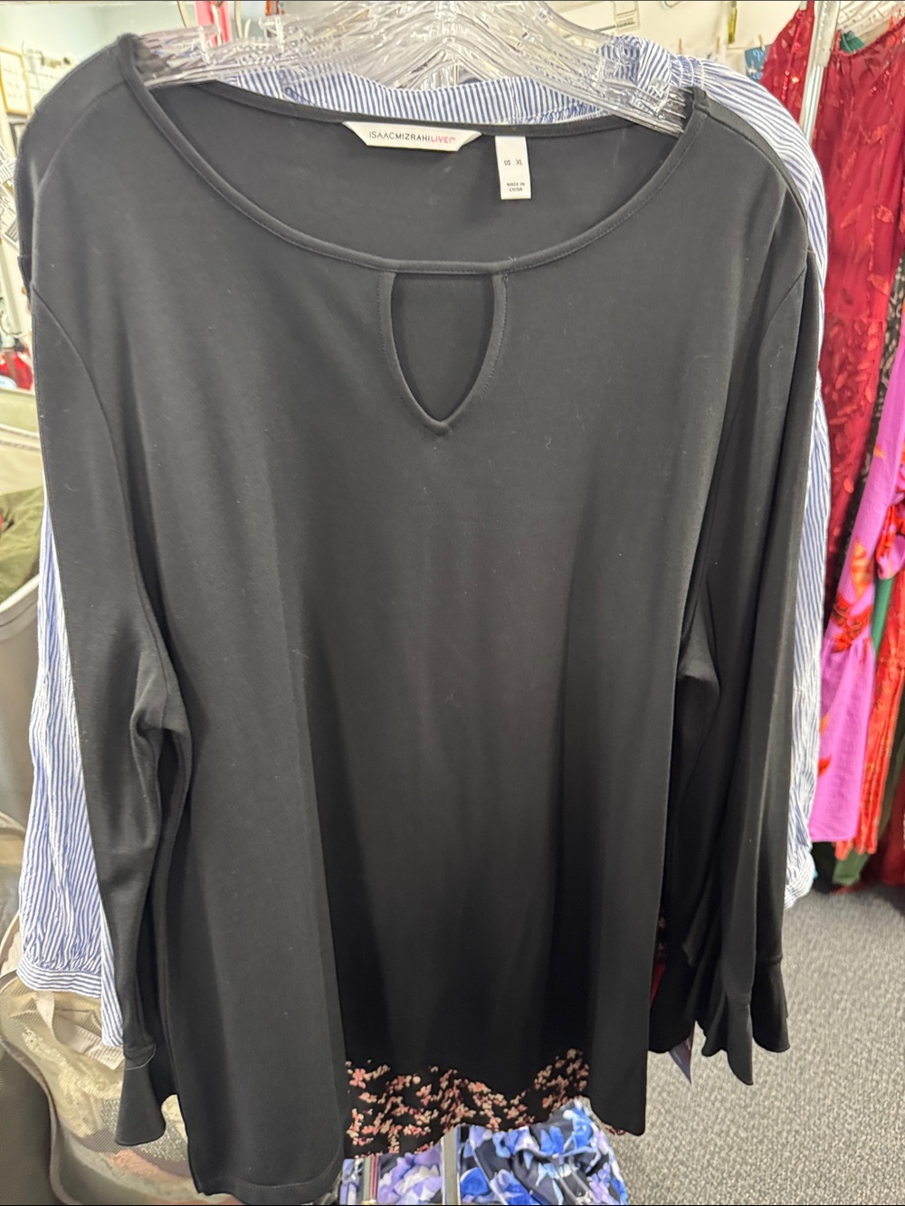 Isaac mizrahi top xl // 091958